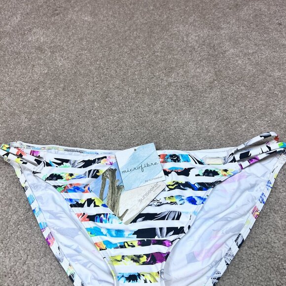 Sunseeker Swimsuit Bottoms Women’s Multicolored Floral Size 10 NWT - Picture 6 of 12